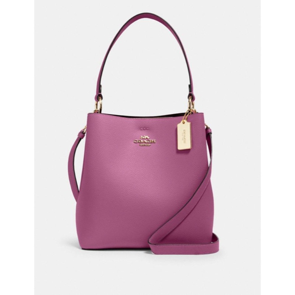 NEW Coach Town Bucket Bag in Lilac Berry